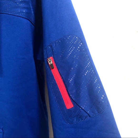 NHL New York Rangers Blue Fleece Hoodie - Picture 5 of 7